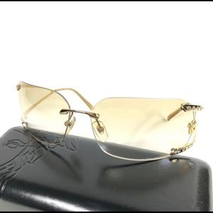 *RARE* Versace rimless sunglasses